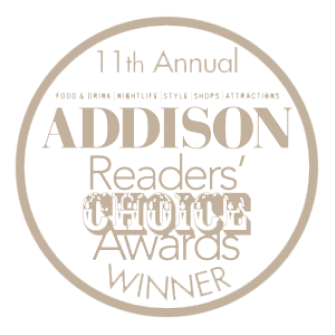 Addison Readers' Choice Awards winner badge
